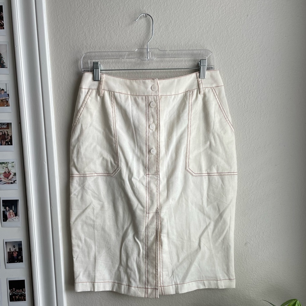 Neutral Jean skirt !